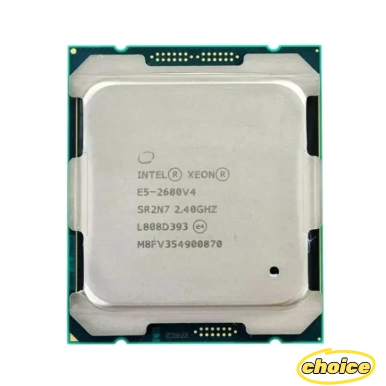 Intel Xeon E5 2680 V4 CPU showing pins for LGA 2011-3 socket