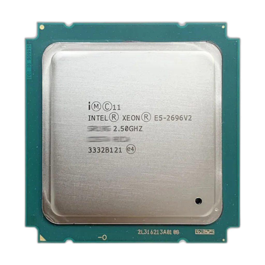 Intel Xeon E5-2696 V2 12-core 2.5GHz CPU front view