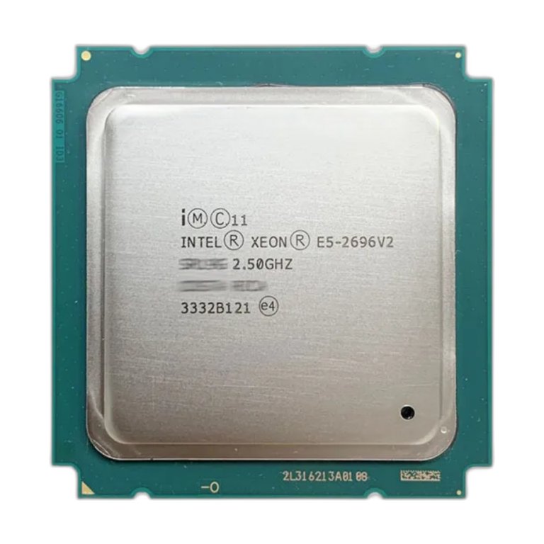 Intel Xeon E5-2696 V2 12-core 2.5GHz CPU front view