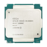 Front view of Intel Xeon E5-2698 V3 16-core 2.3GHz CPU