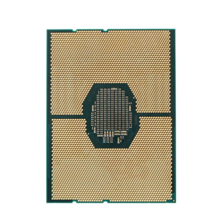 Side view of Intel Xeon Gold 6138 20-core server processor