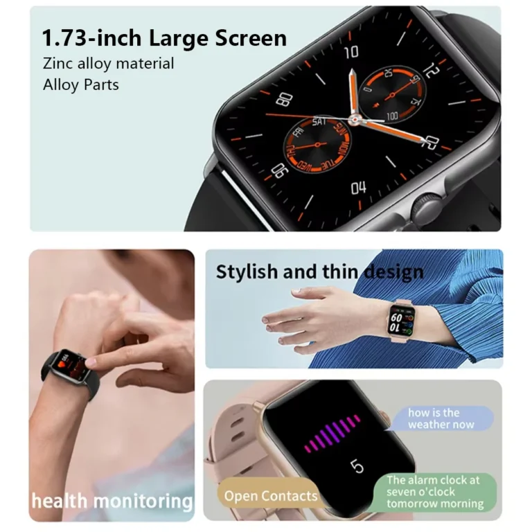 KESHUYOU 2025 smart watch featuring rotary button and music player