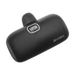 KUULAA 5000mAh Mini Power Bank front view in black