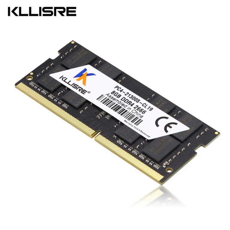 Kllisre laptop memory stick showing chipsets