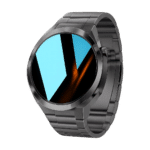 LAXASFIT GT5 Pro smartwatch front view with 1.53 inch AMOLED display