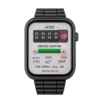 LAXASFIT 2025 smart watch with Bluetooth and fitness tracking