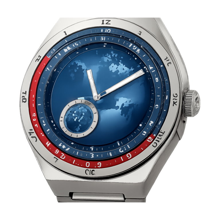 LAXASFIT GT5 Max smartwatch front view with AMOLED screen