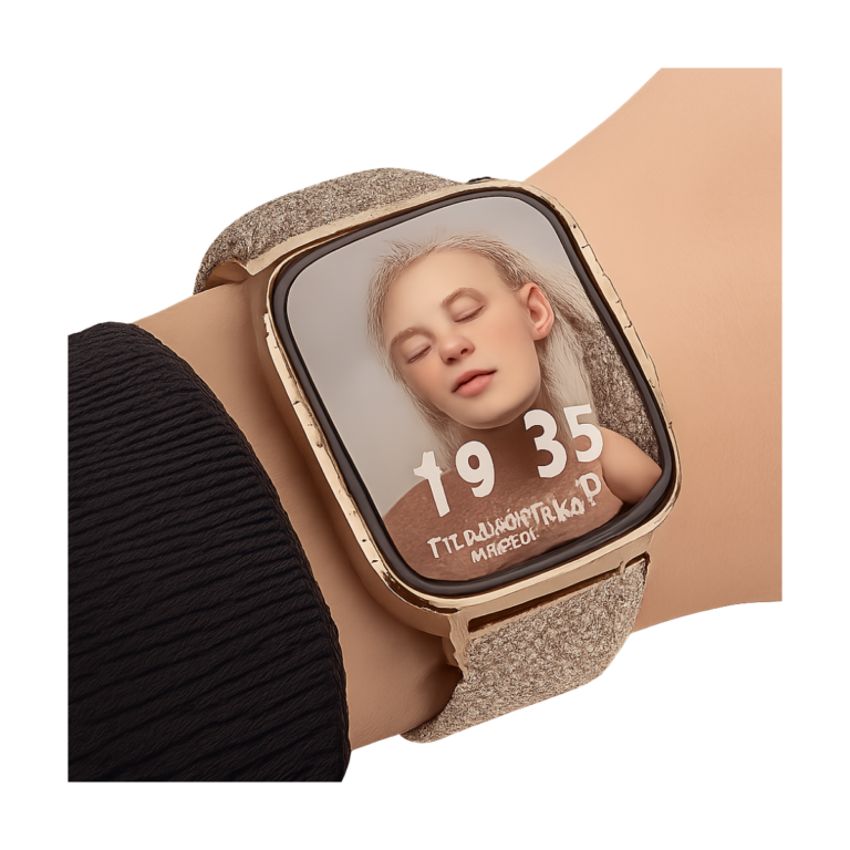 Lenovo 2026 smartwatch full touch screen showing home interface