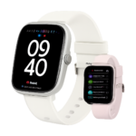 Lenovo 1.83 inch sports smartwatch front view with touchscreen