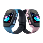 Lenovo Kids Smartwatch showing 1.44 inch AMOLED display with SOS and GPS features