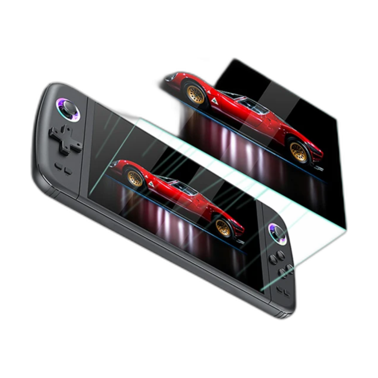 M27 retro handheld gaming console front view with 7 inch IPS screen