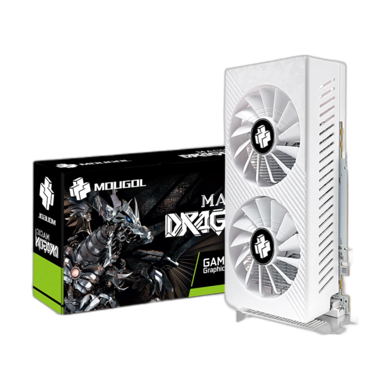 MOUGOL AMD Radeon RX580 8GB GDDR5 graphics card front view