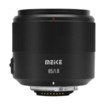 Meike 85mm F1.8 SE Mark II lens front view for Nikon DSLR