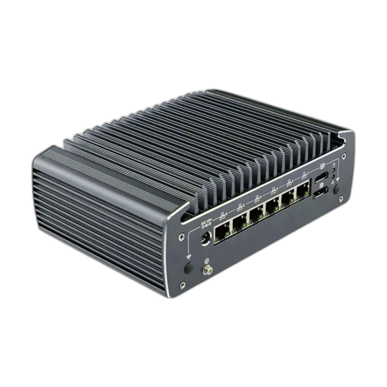 Partaker C9 mini firewall PC with Intel 10th Gen processor and 6 Intel 2.5G LAN ports