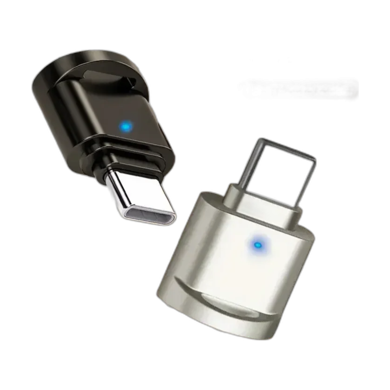 Mini Type-C USB 3.0 aluminum card reader for TF Micro SD cards