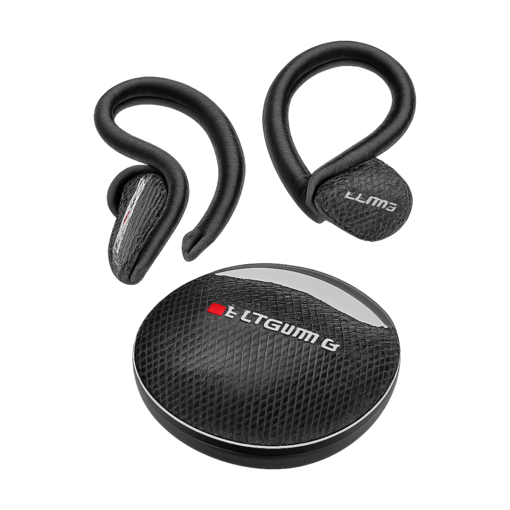 Monster MQO37 TWS Bluetooth 6.0 sports noise reduction headphones front view