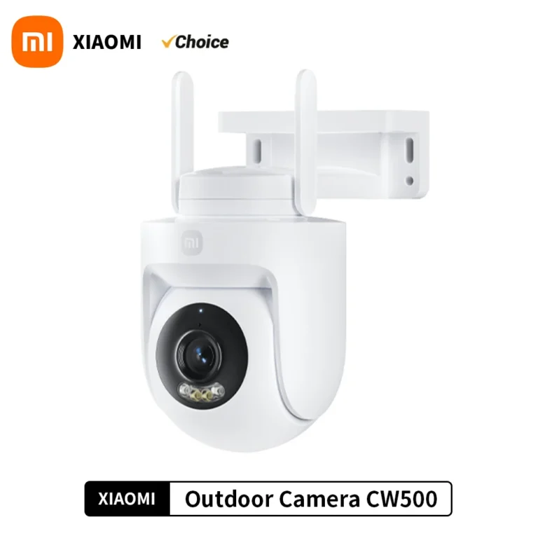 Xiaomi Outdoor Camera CW500 front view showing lens and sensors