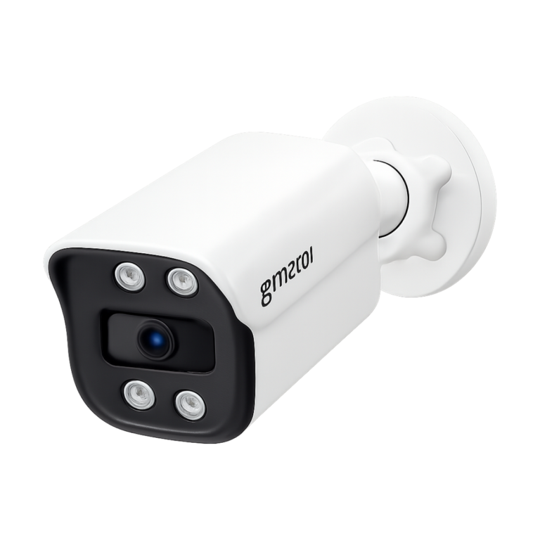 4K 8MP POE outdoor IP bullet camera with color night vision and metal housing