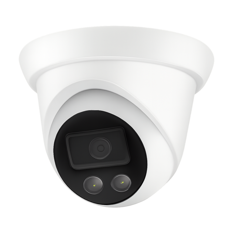 4K 8MP outdoor PoE IP dome security camera with AI color night vision