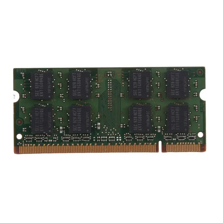2GB DDR2 800MHz PC2-6400 200Pin SO-DIMM Laptop RAM front view