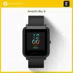 Amazfit Bip S refurbished smartwatch front view with GPS
