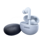 Huawei FreeBuds 5i wireless earbuds with charging case in ceramic white