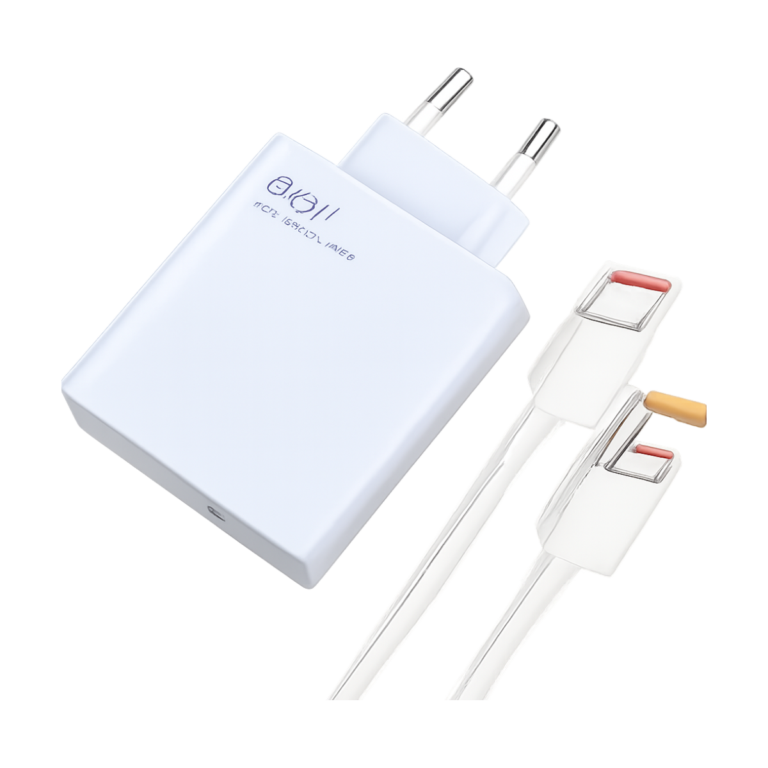Original Xiaomi 120W fast charger EU adapter front view