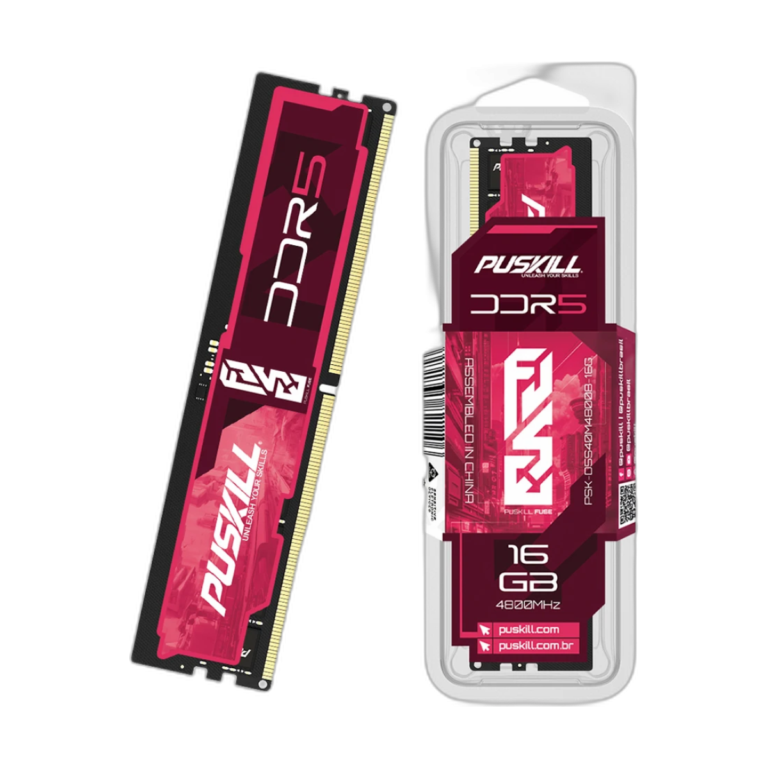PUSKILL FUSE DDR5 desktop RAM module front view
