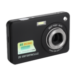 Portable 48MP digital camera with 2.7 inch LCD display front view