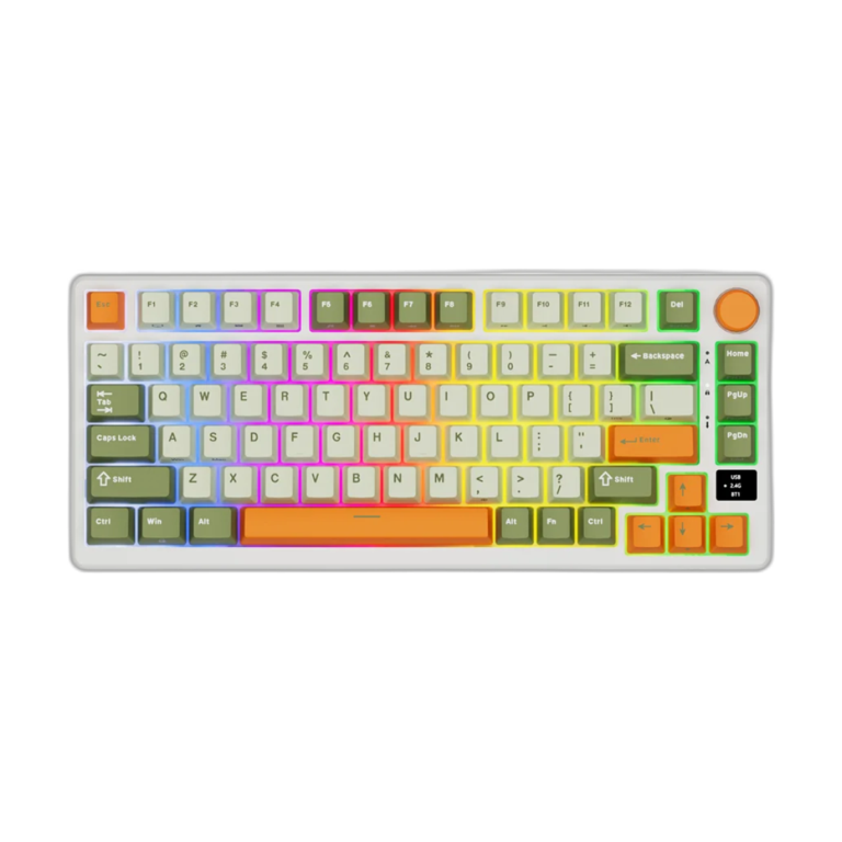 RK Royal Kludge M75 wireless mechanical keyboard front view