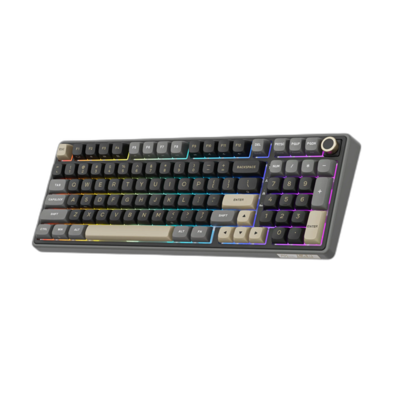 RK Royal Kludge R98Pro 98-key wired mechanical keyboard front view
