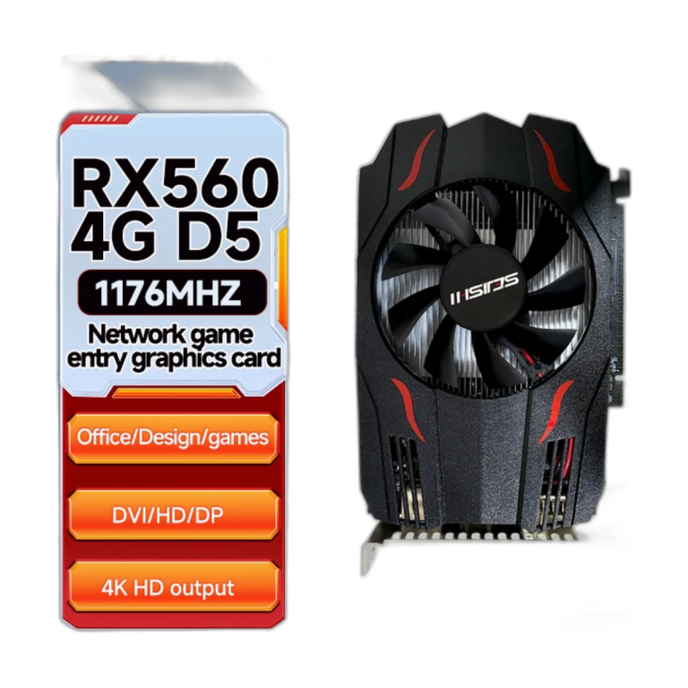 SEJISHI RX 560 4GB AMD Radeon RX560 graphics card front view