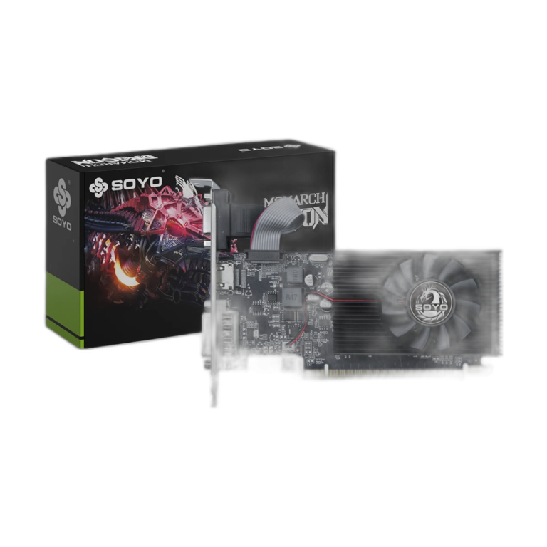 SOYO NVIDIA GT740 4GB GDDR5 graphics card front view