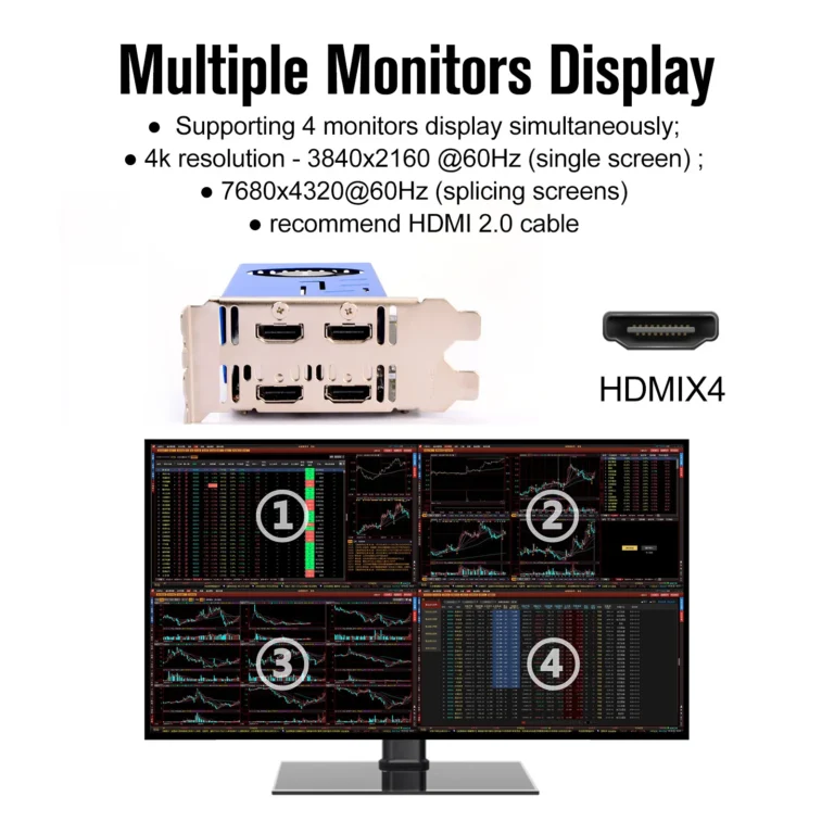 SRhonyra GT730 graphics card single fan cooler close-up