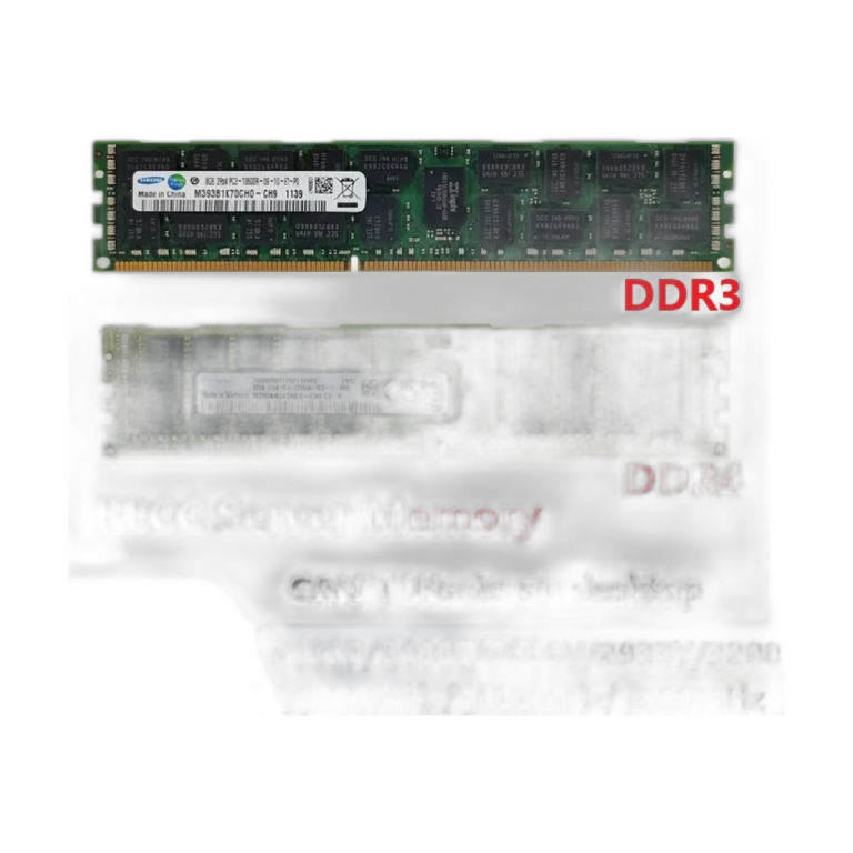 Samsung DDR3 DDR4 ECC Registered server memory module
