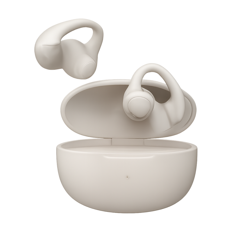 Shokz OpenDots ONE E310 wireless ear clip earphones front view