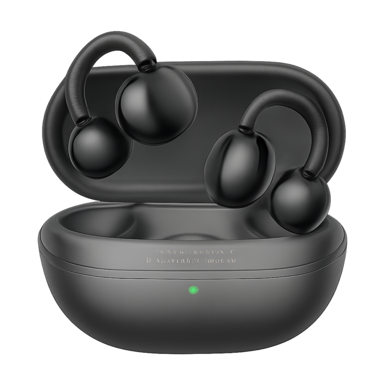 SoundPEATS POP Clip open-ear wireless earphones with Bluetooth 5.4 and charging case