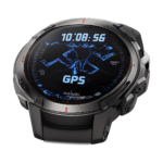 T-Rex 3 Pro military grade smartwatch front view with AMOLED screen