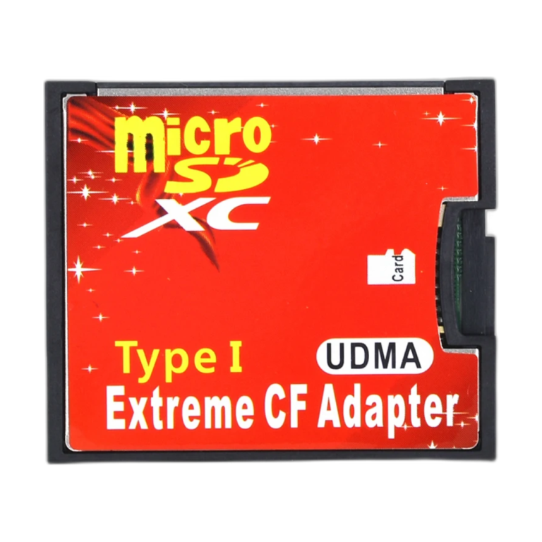 TISHRIC Micro SD to CF Card Adapter front view
