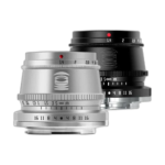 TTArtisan 35mm F1.4 APS-C manual prime lens angled view