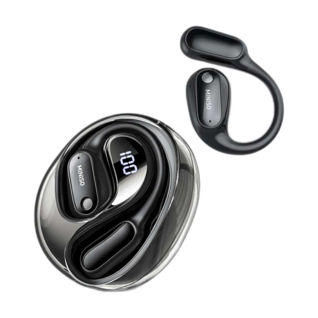 MINISO MS190 OWS wireless sport Bluetooth headphones front view