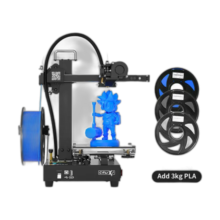Tronxy CRUX 1 3D printer front view with touch screen