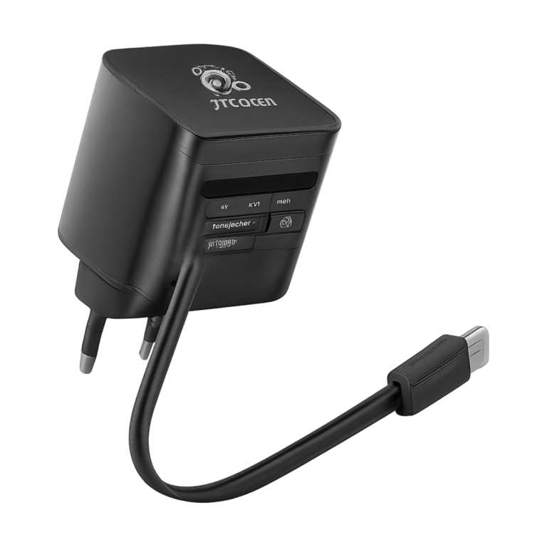 ASOMETECH 65W GaN USB C fast charger with 3 ports