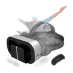 VRPARK V5 4K Virtual Reality Glasses for smartphones up to 6.7 inch with Bluetooth controller option