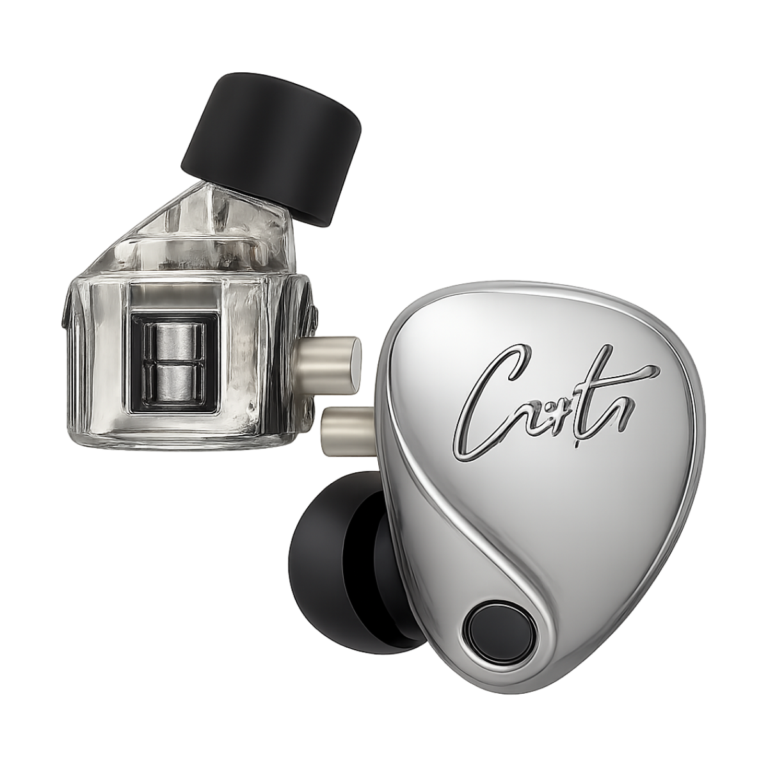 Wired in-ear HiFi earphones with tunable balanced armature drivers and 3.5mm jack cable