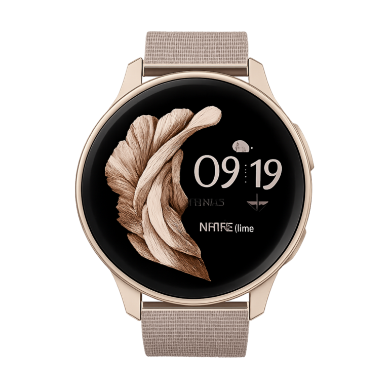 Xiaomi G20 smartwatch front view with round AMOLED screen