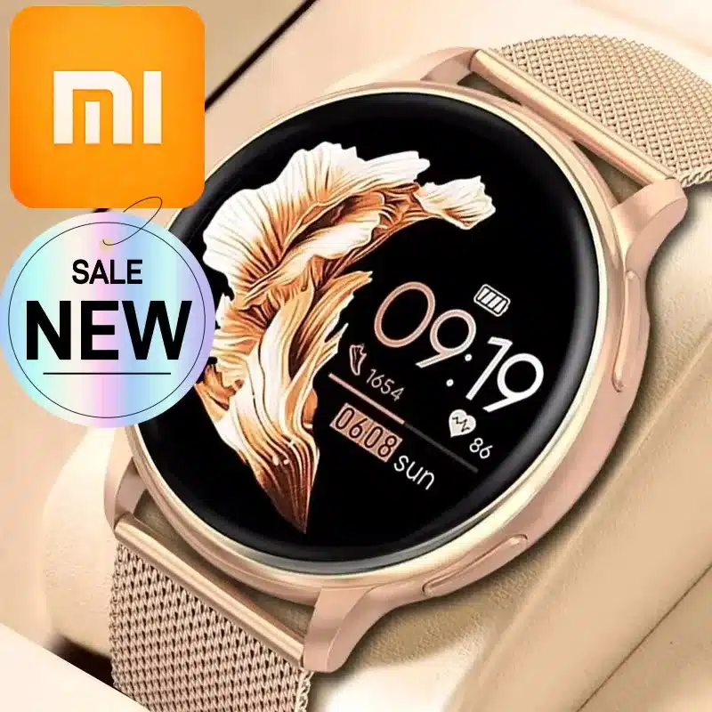 XIAOMI New Smart Watch Men HD Bluetooth Call Heart Rate Monitoring Watch Women Sports Fitness Waterproof Smartwatch Xiaomi G20 Smartwatch front view with AMOLED display