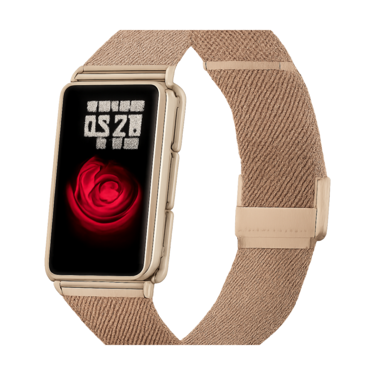 XIAOMI H80 smartwatch front view with screen on