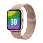 XIAOMI women's sports smartwatch front view with full touch screen