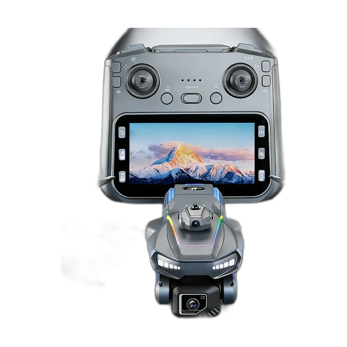 Xiaomi Mijia AE19 Drone with Camera Professional Dual Camera WIFI Optical Flow Obstacle Avoidance Aerial Photography Quadcopter-bg-clean Xiaomi Mijia AE19 drone showing dual camera and propeller guards